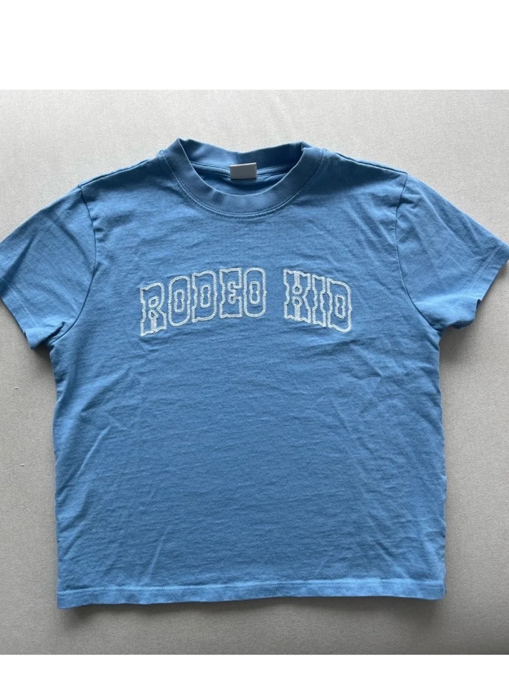 Rodeo Kid Short Sleeve Tee - Blue